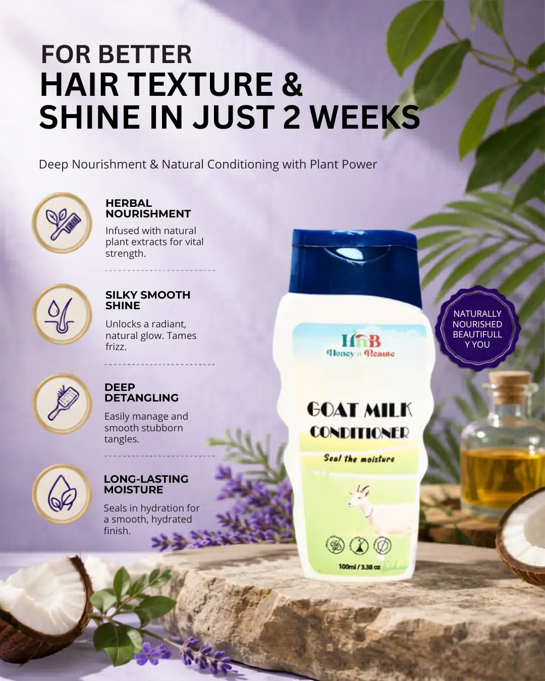 Goat milk conditioner 100ml