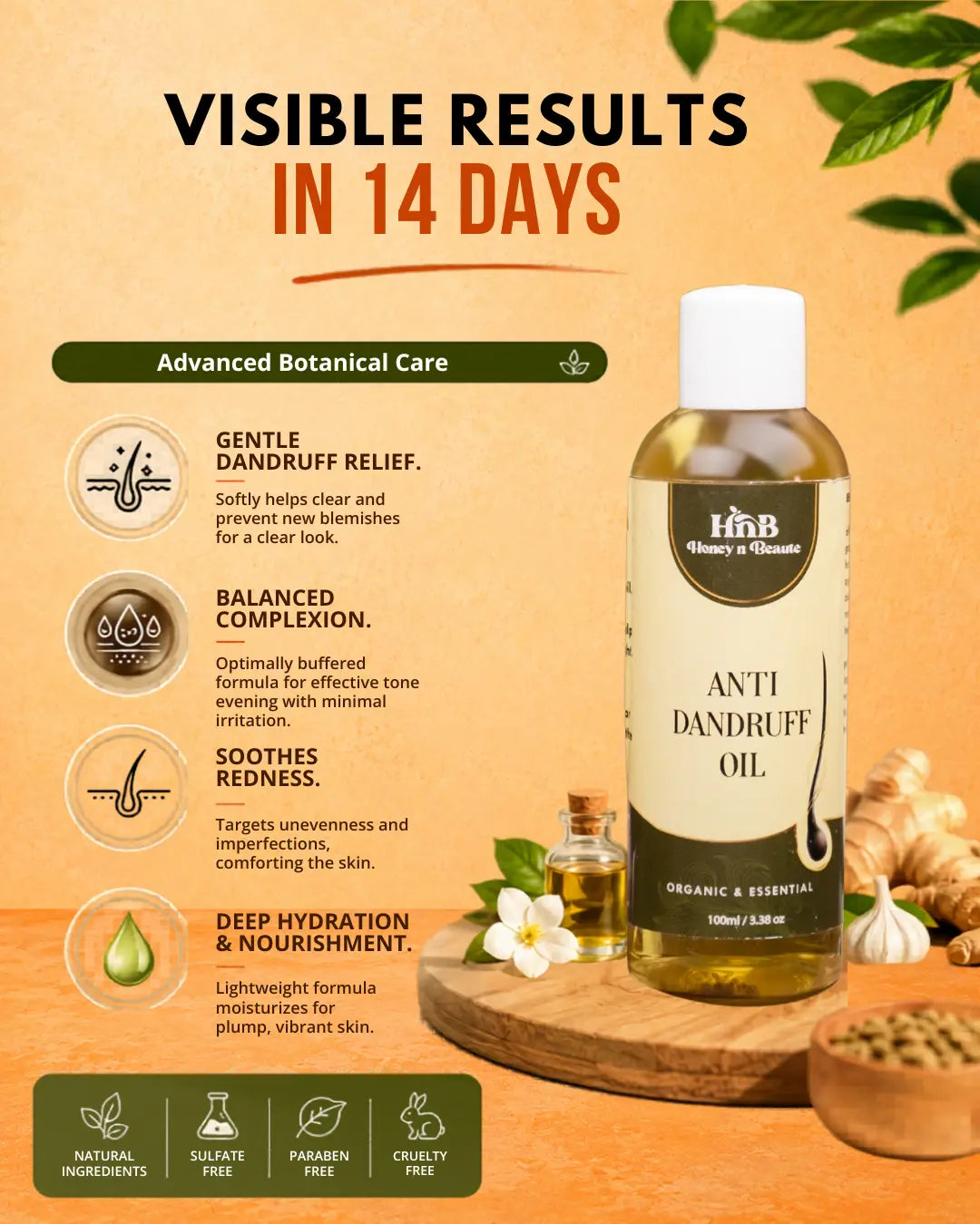 Anti dandruff oil 100 ml