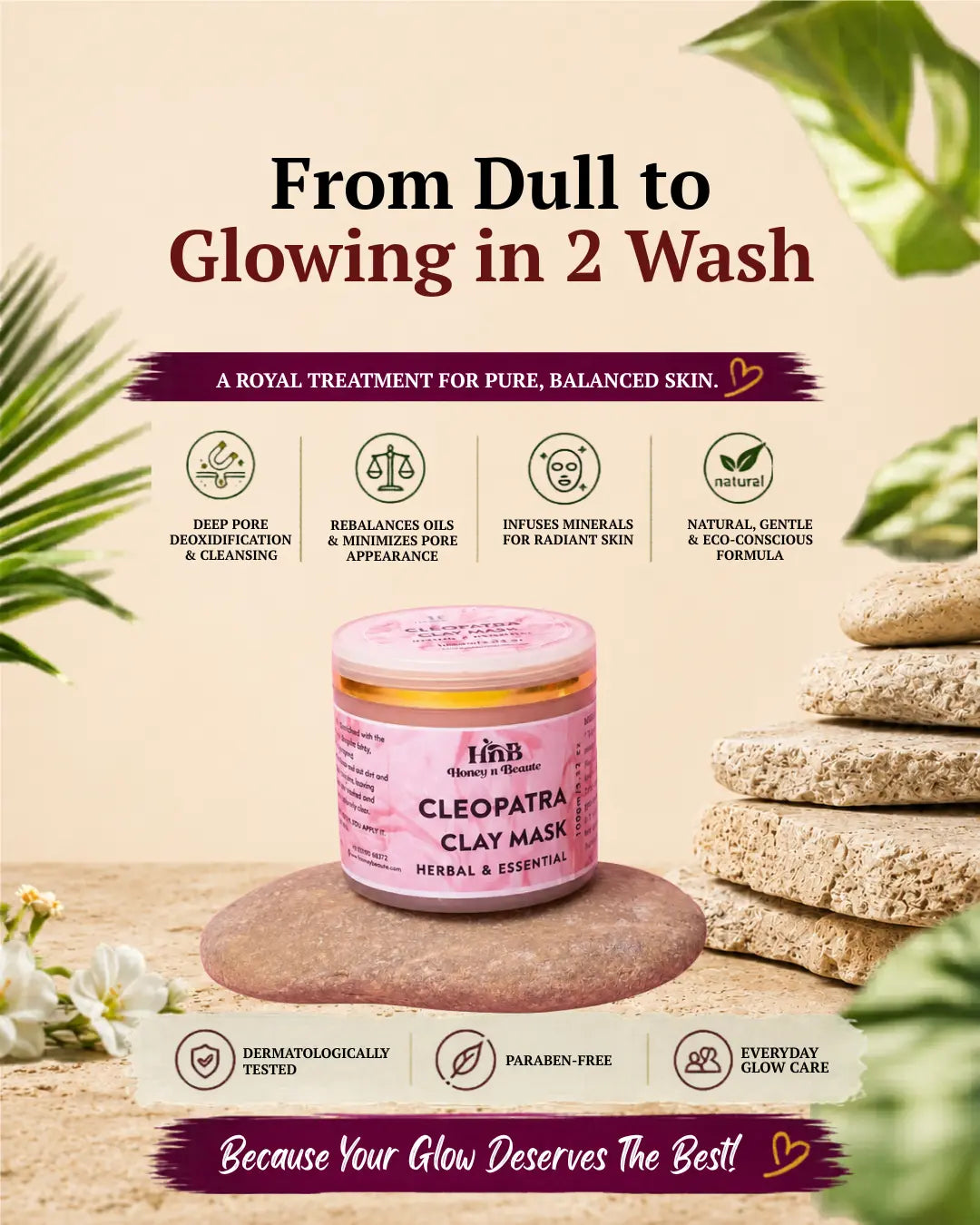Cleopatra Clay Mask 100g