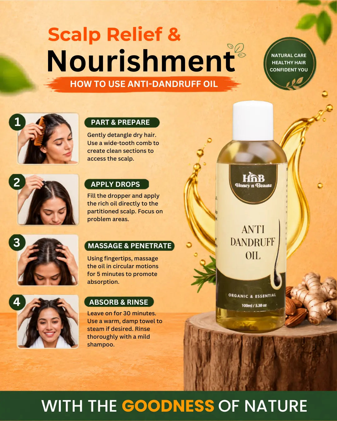 Anti Dandruff Oil 100 ml