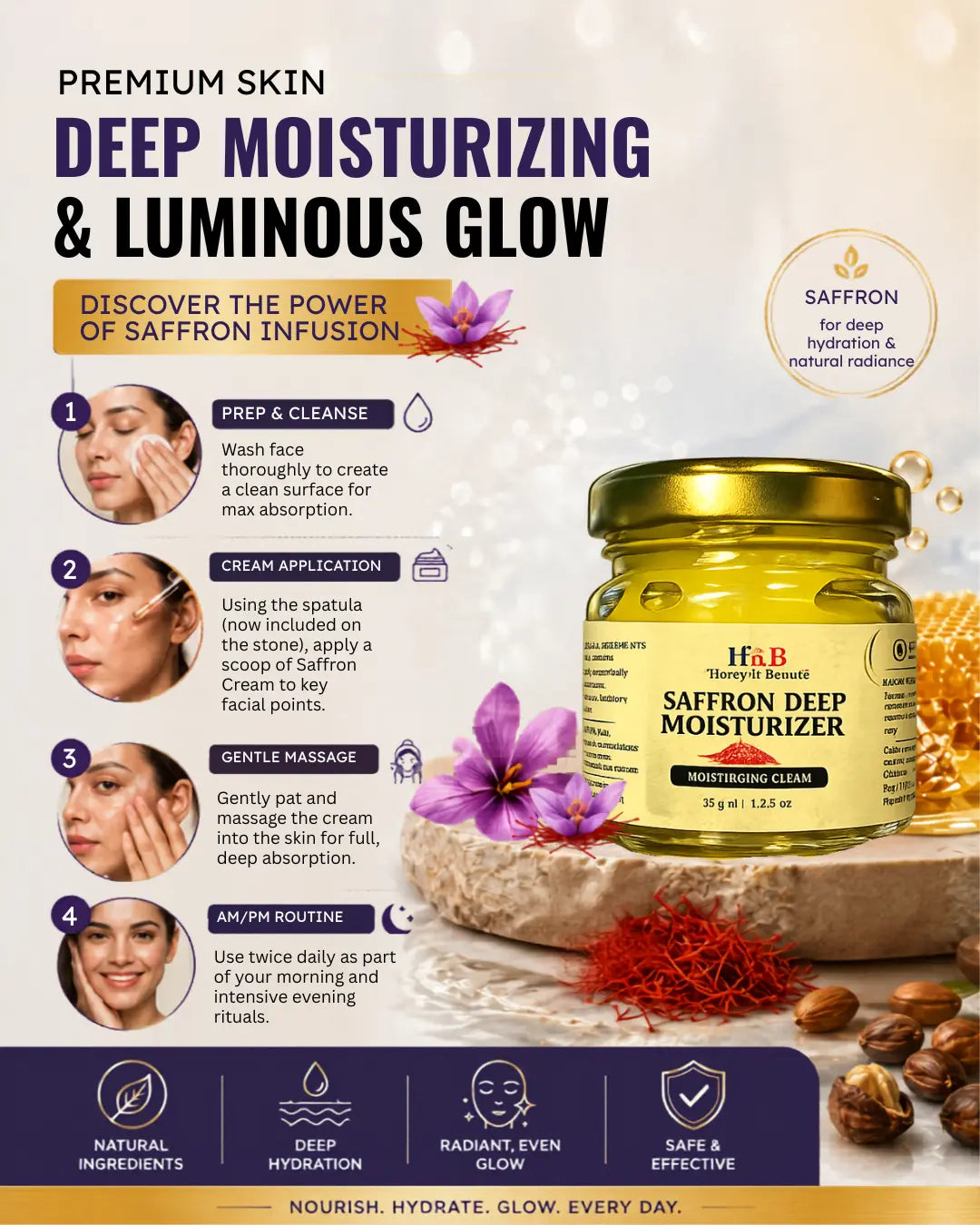 Saffron Deep Moisturizer 35g