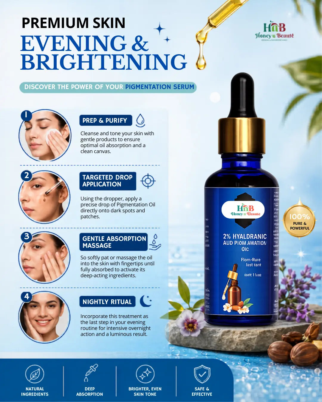 2% Hyaluronic Acid Pigmentation serum 30ml