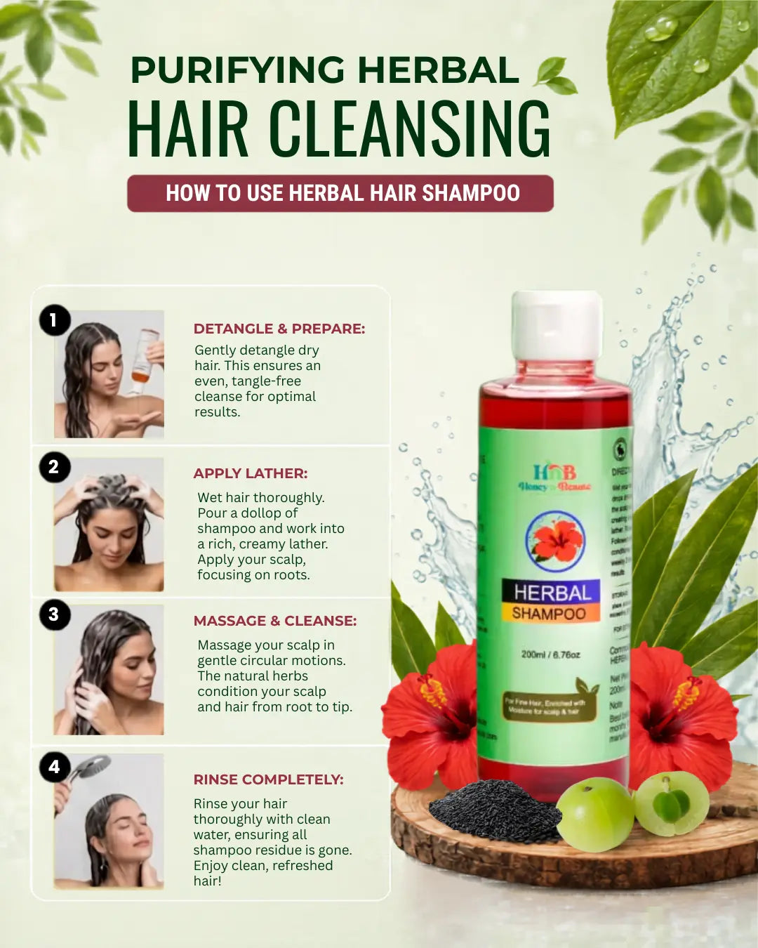 Herbal Hair Shampoo 200ml
