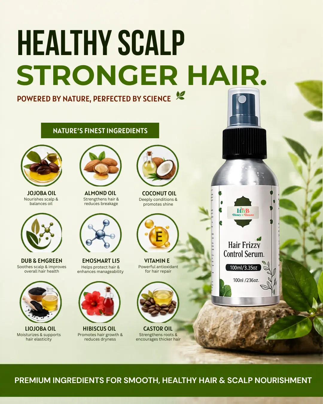 Hair Frizzy Control Serum 100ml