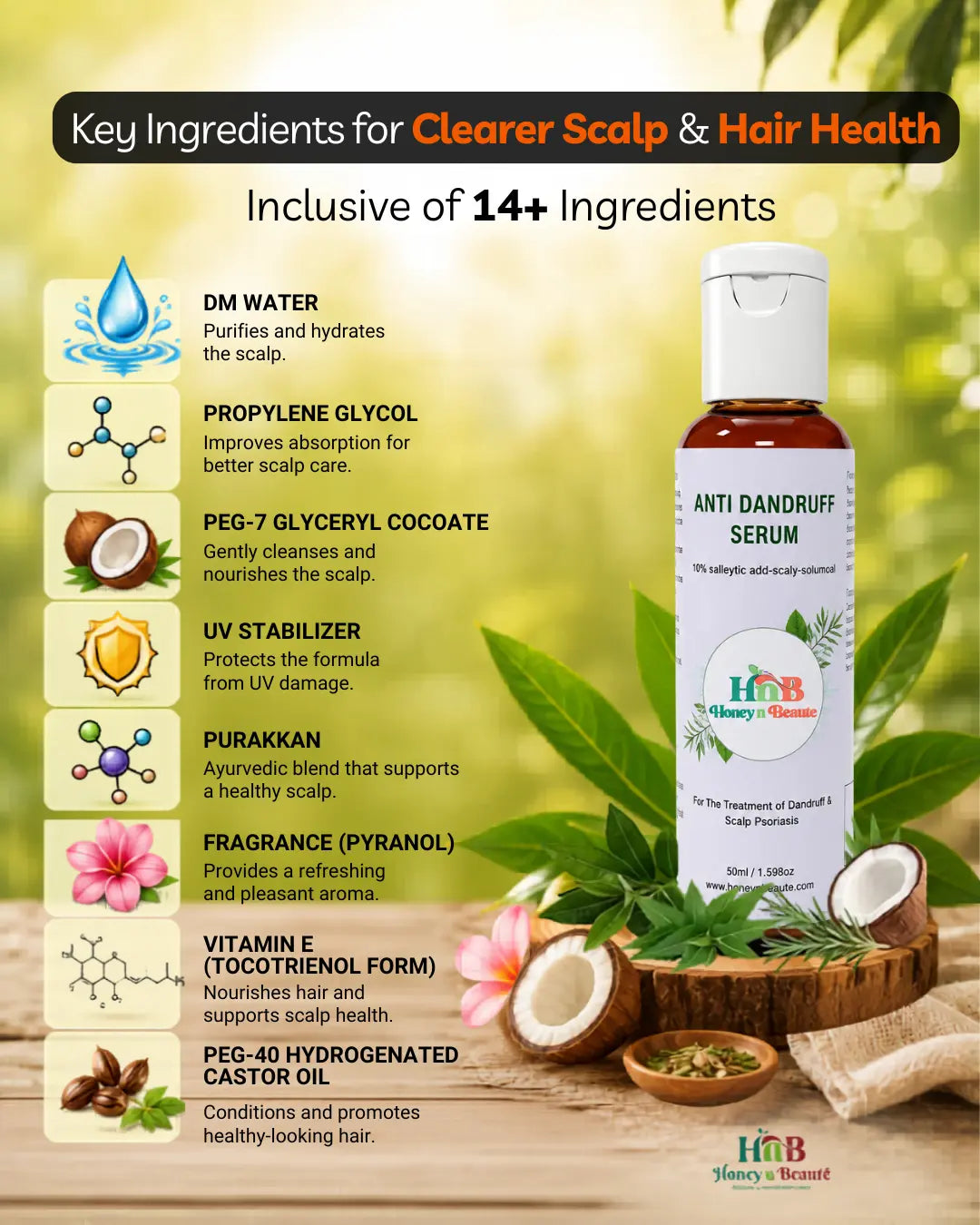 Anti Dandruff Serum 50ml