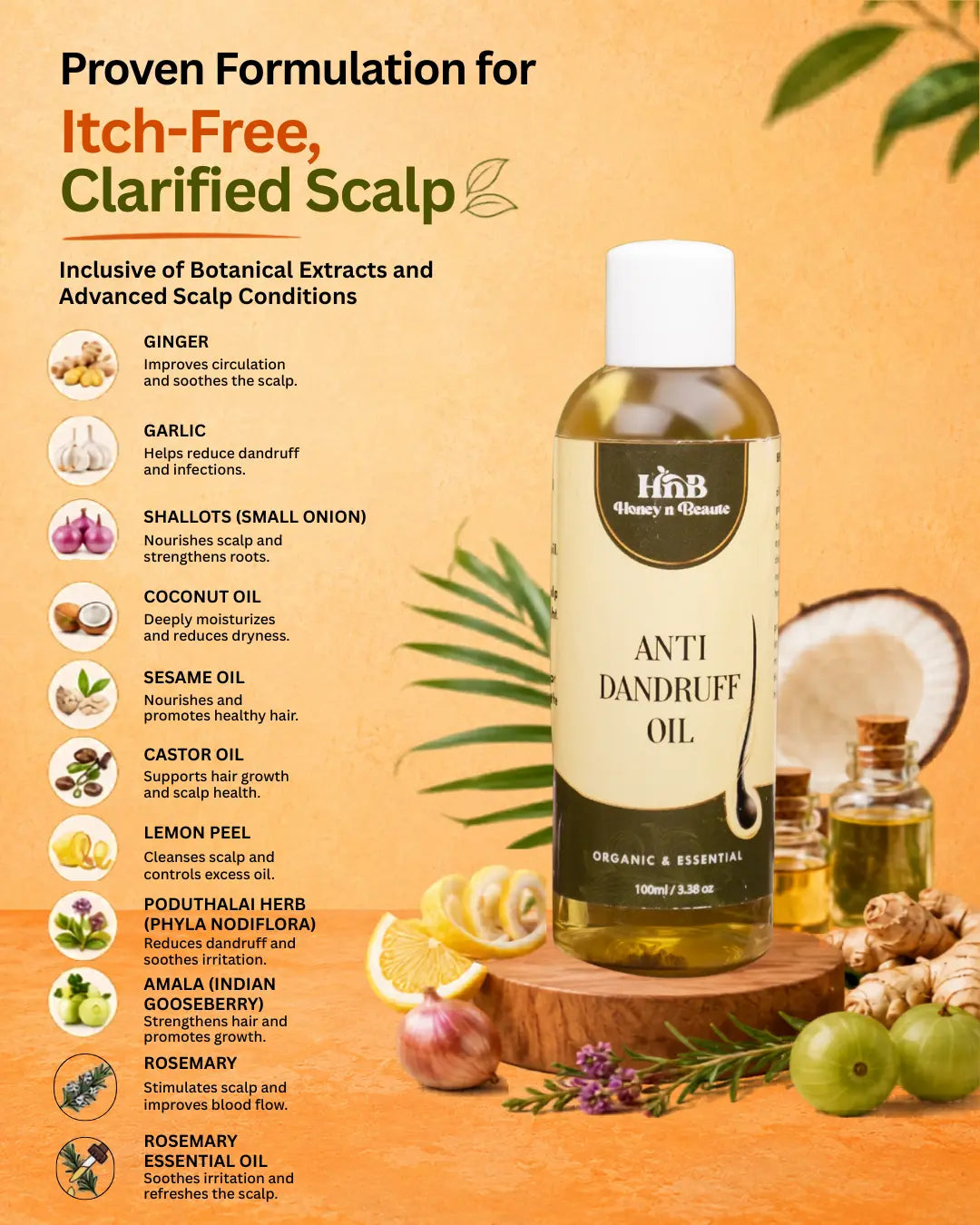 Anti Dandruff Oil 100 ml