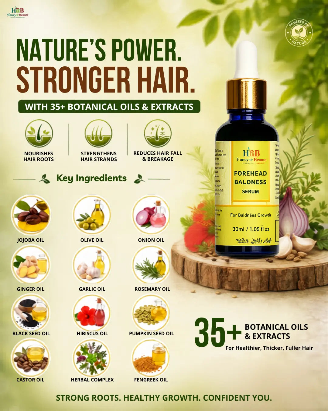 Forehead Baldness Serum 30ml