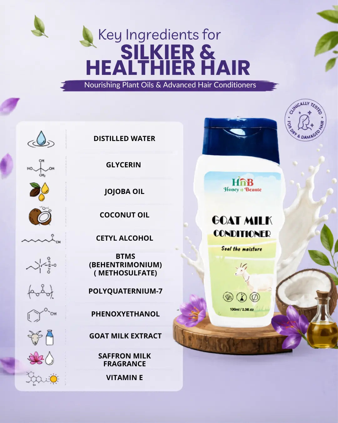 Goat Milk Conditioner 100ml