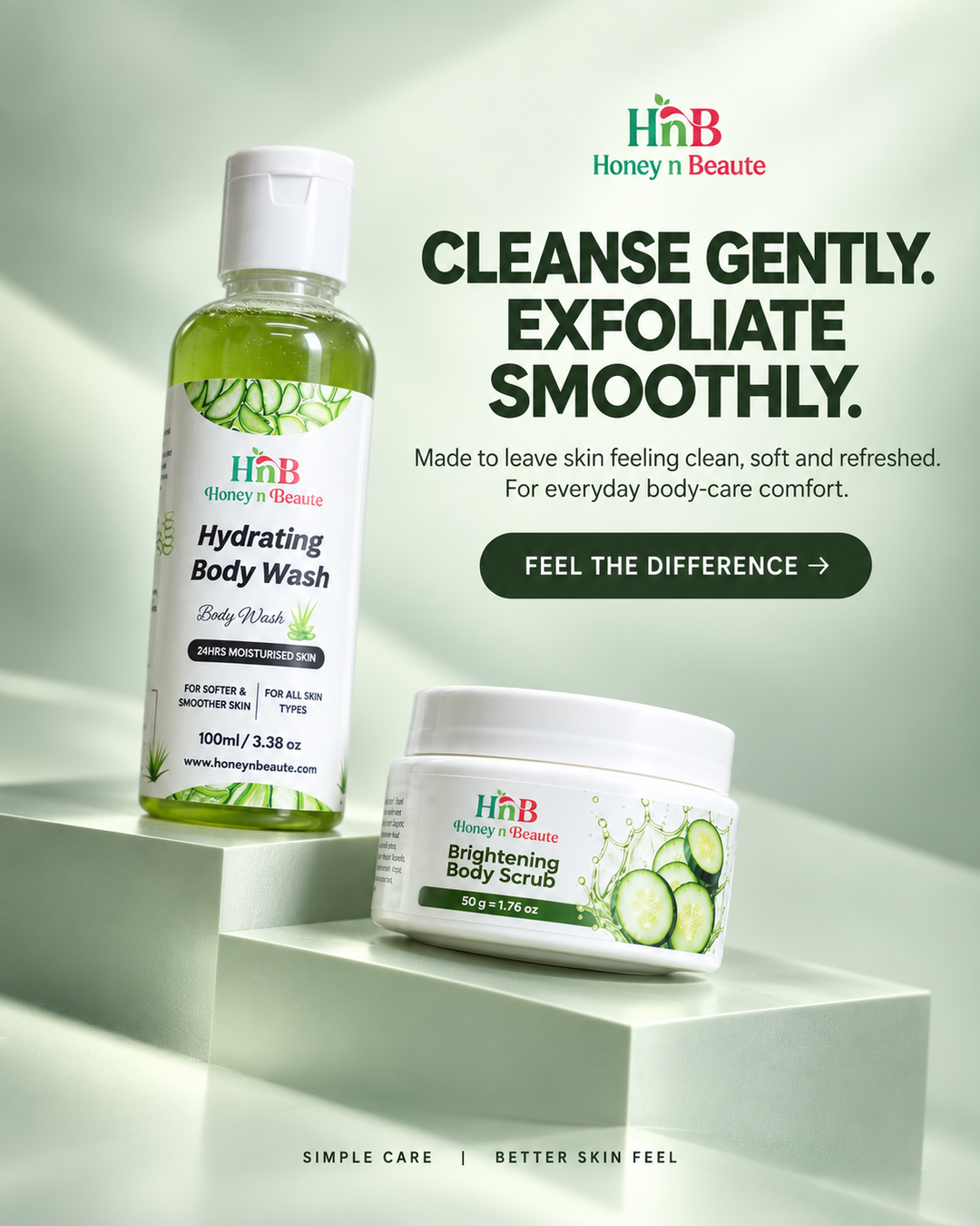 HYDRATING BODY WASH 100 ML