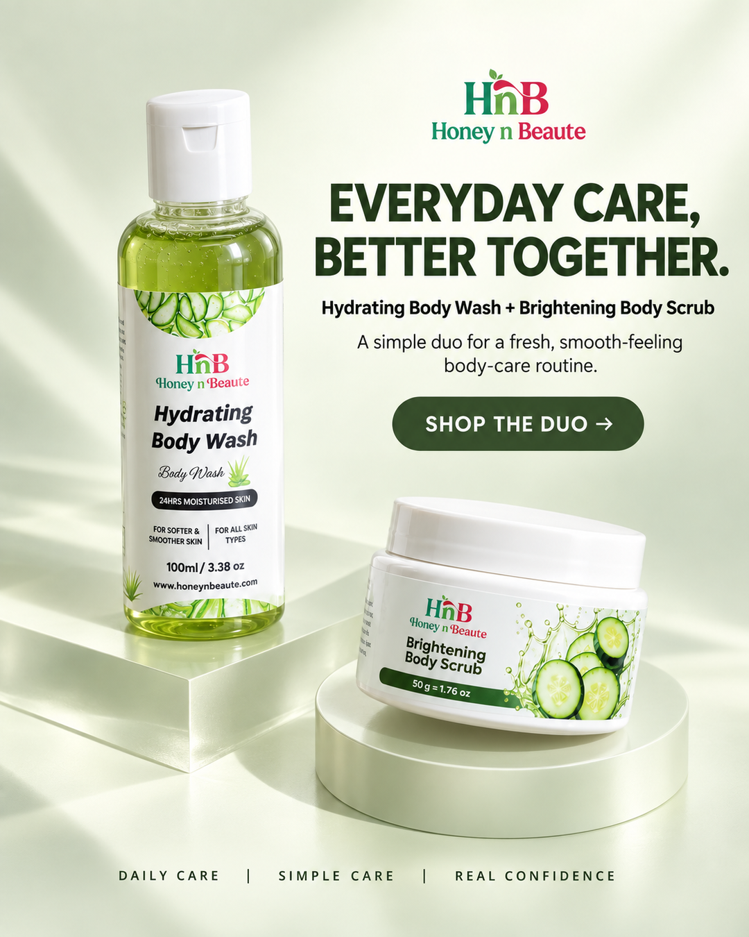 HYDRATING BODY WASH 100 ML