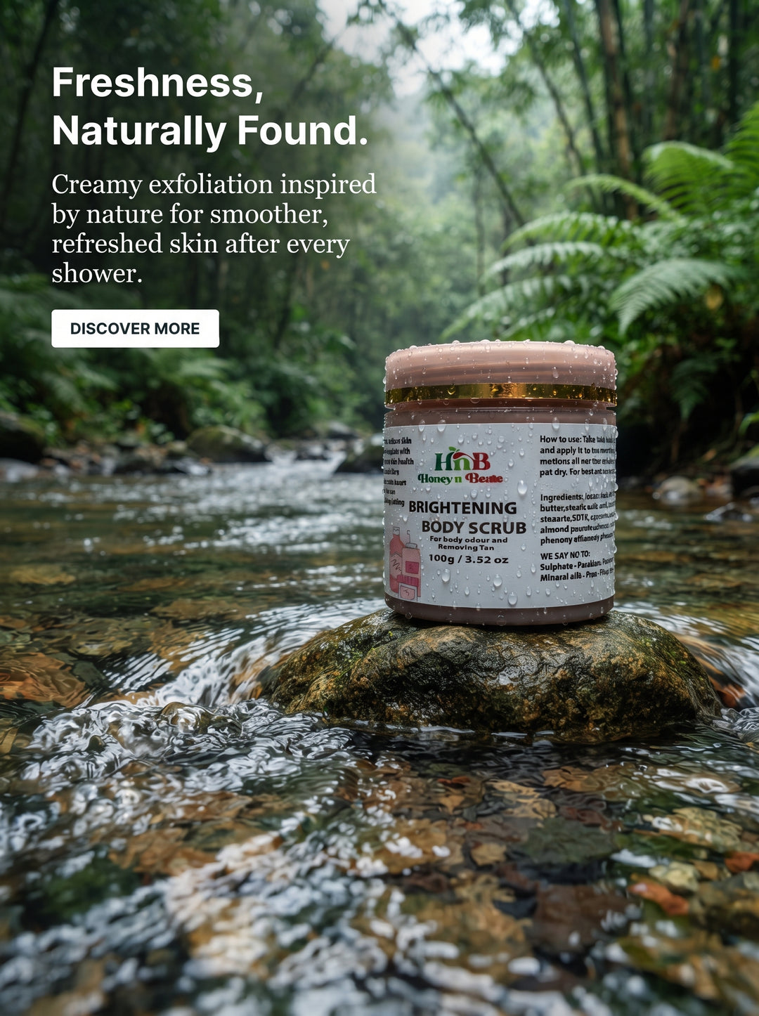 Skin brightening Body Scrub 100g