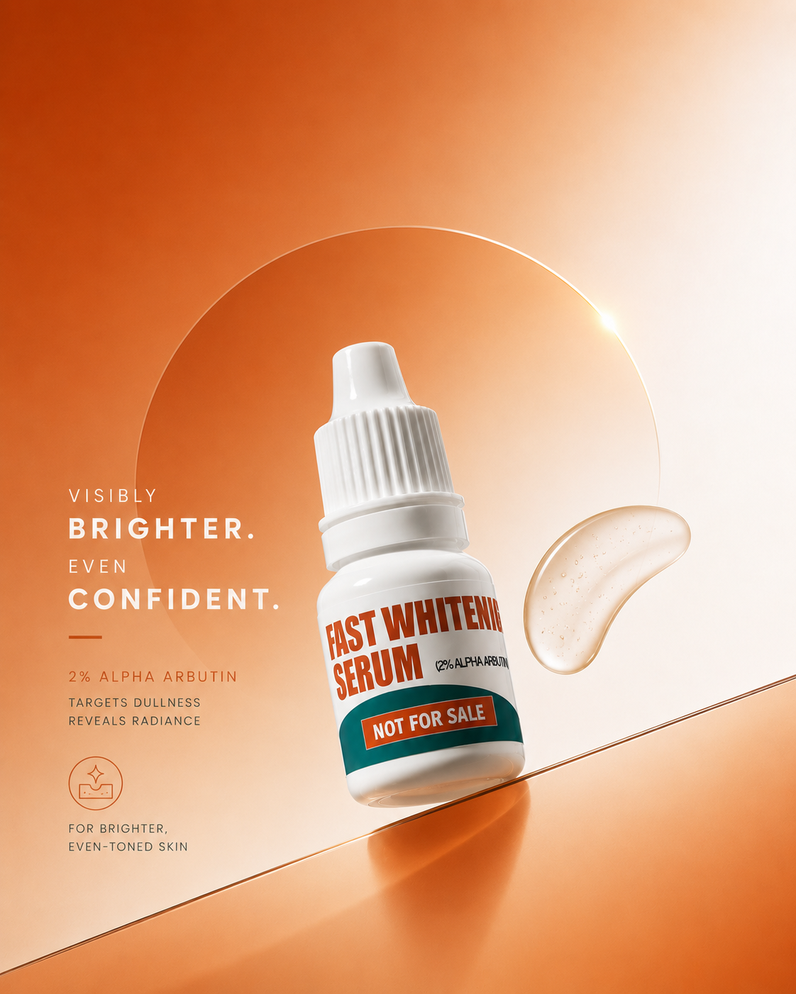 Fast whitening serum 10 ml(2% alpha arbutin)