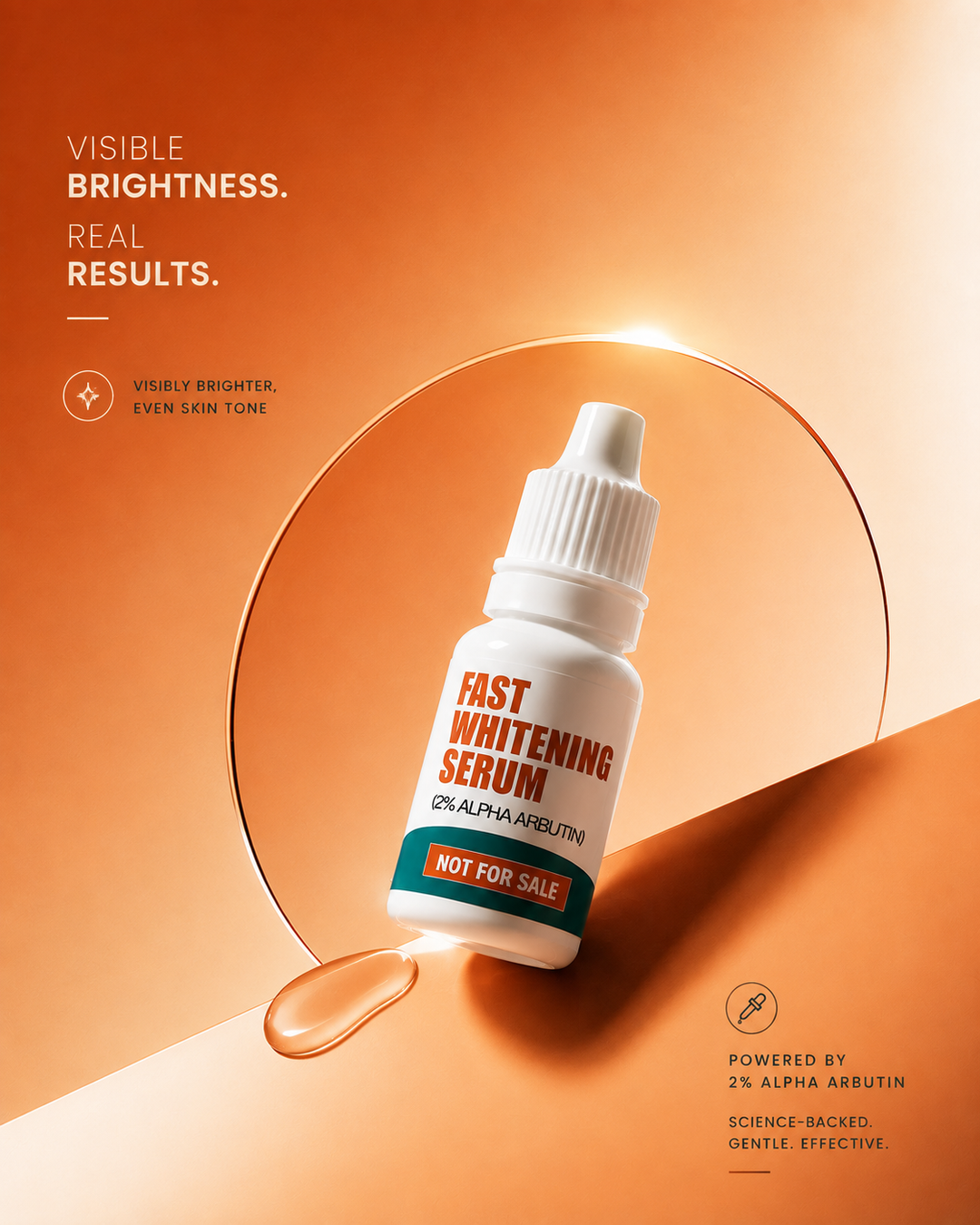 Fast Whitening Serum 10 ML(2% Alpha Arbutin)