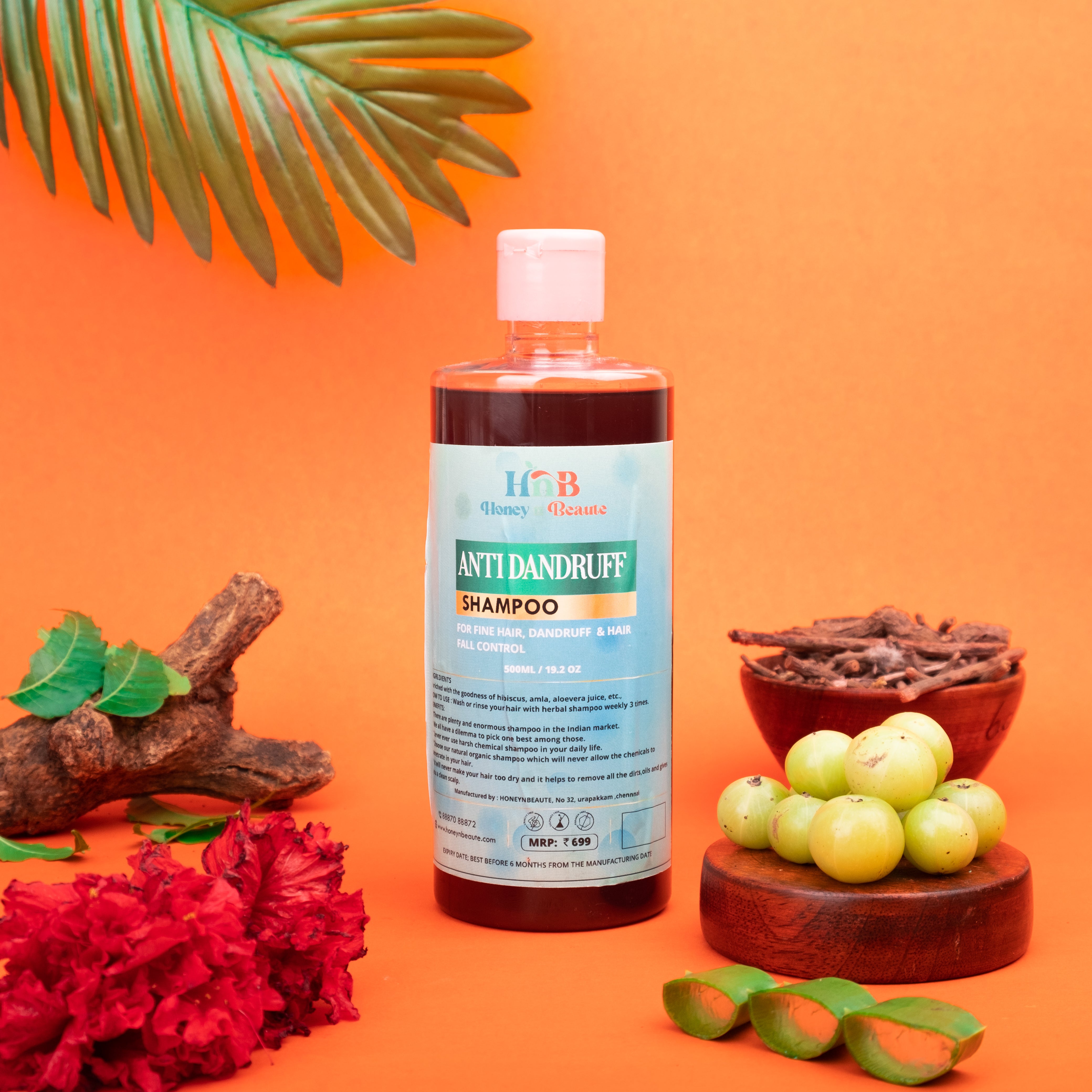 Anti Dandruff Shampoo – Honey N Beaute